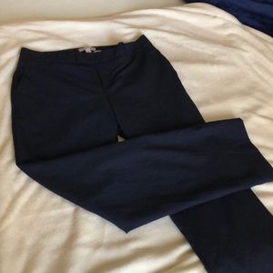 Navy blue Banana Republic Martin fit trousers